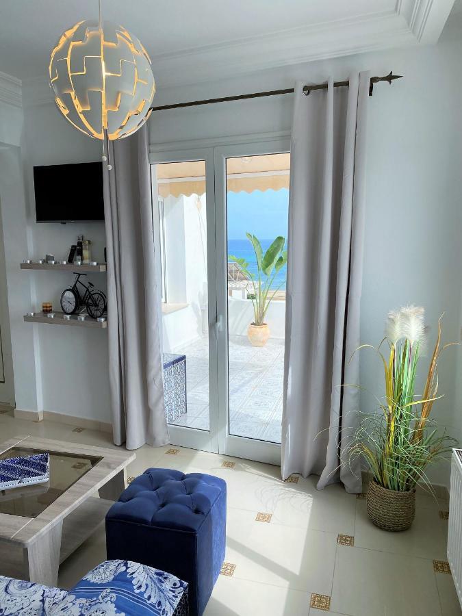 Roof Top Pied Dans L'Eau Panoramic View, 80 Meters From Seaside Hammamet Exterior photo